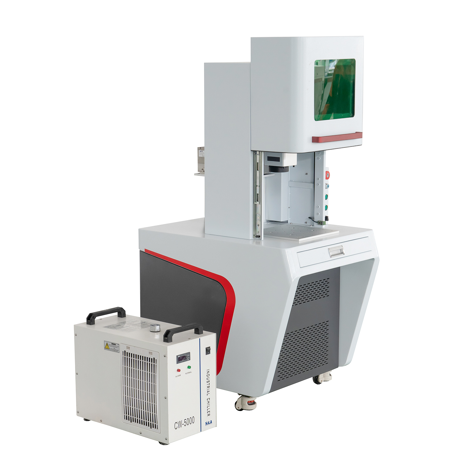 Full Enclosed 3w 5w 10w 15w 20W CNC UV Laser Marking Machine for Plastic,glass And Metal