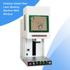 closed fiber laser engraving machine galvo scanner 100w laser fibre 50w engraver equipment
