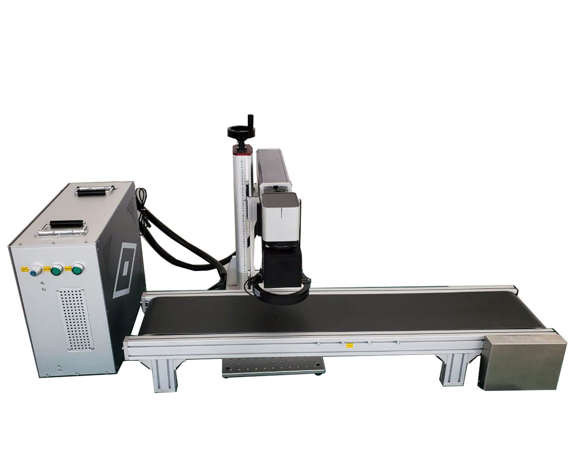 CCD Visual Automatic Positioning Fiber Laser Marking Engraving Machine