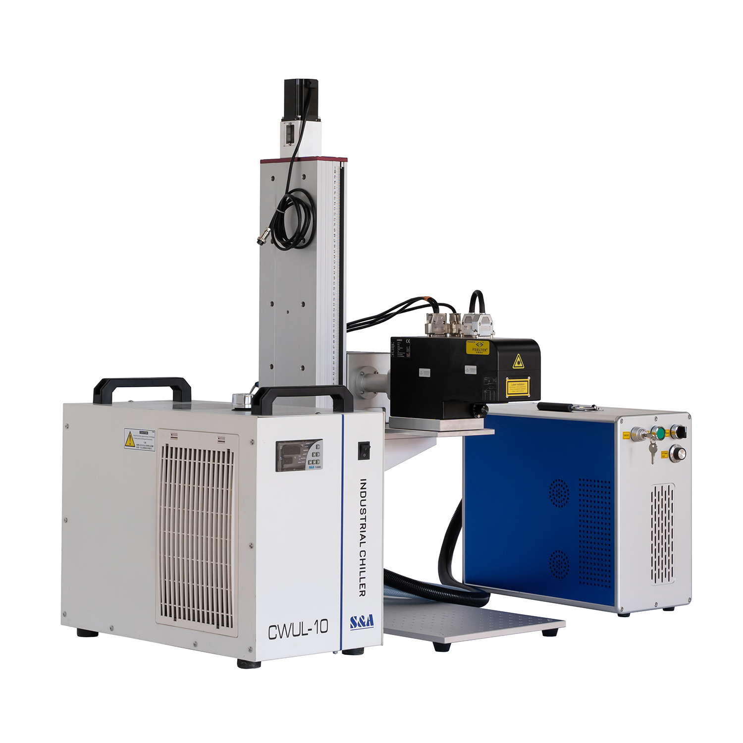 3D 5W 10W 15W UV laser marking machine for engraving drinking glass wine glass curved surface