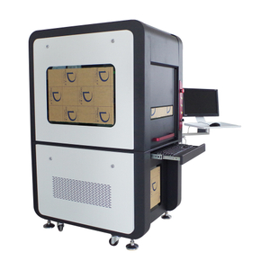 20W 30W JPT MOPA Fiber Laser Marking Machine Laser Engraver with Rotary
