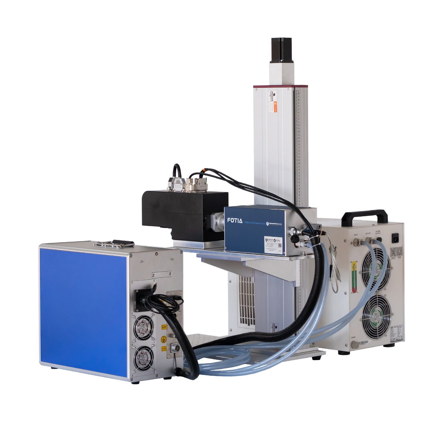 Dynamic Focus 3D 3W 5W 10W 15W JPT Huaray UV Laser Marking Engraving Cutting Machine